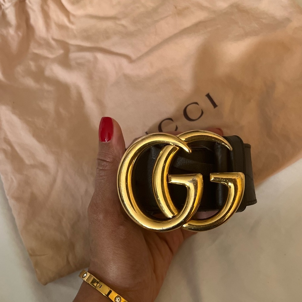 Gucci Logo GG Belt